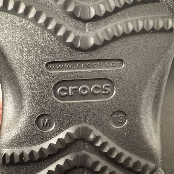 Crocs Unisex Adult Classic All-Terrain Comfort Sandals, Size 13 Men's NWOB - Picture 11 of 11